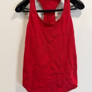 Lululemon Red Sleeveless Women's Top size 6